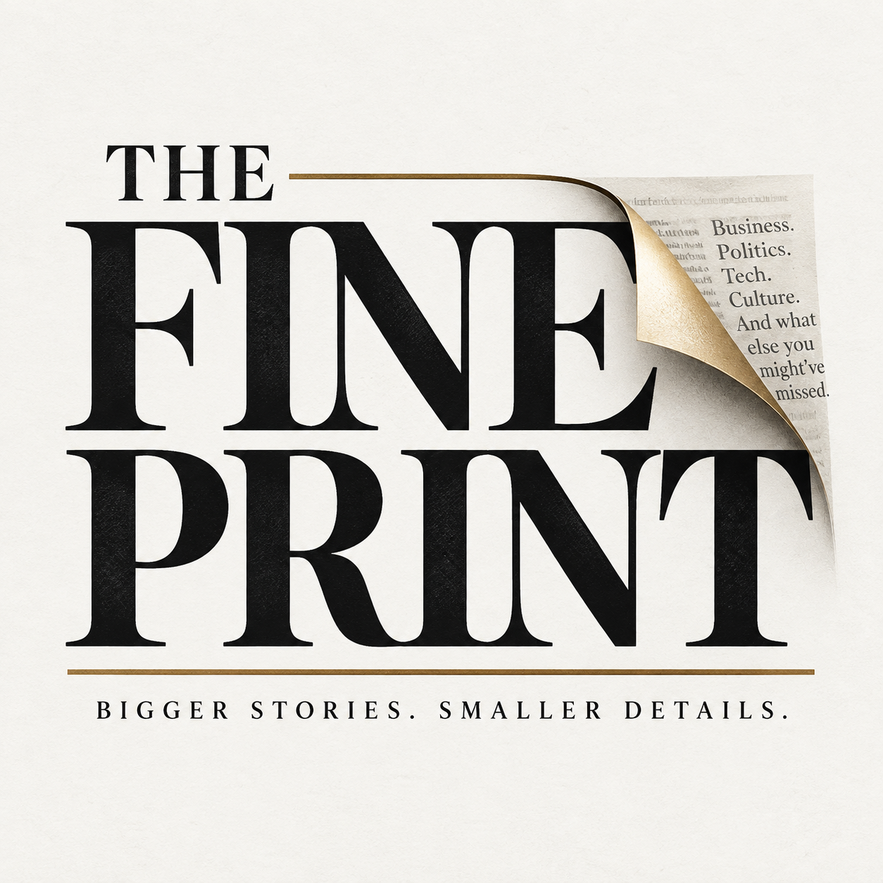 The Fine Print logo